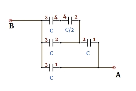 Notice how the plates are connected according to the first diagram!