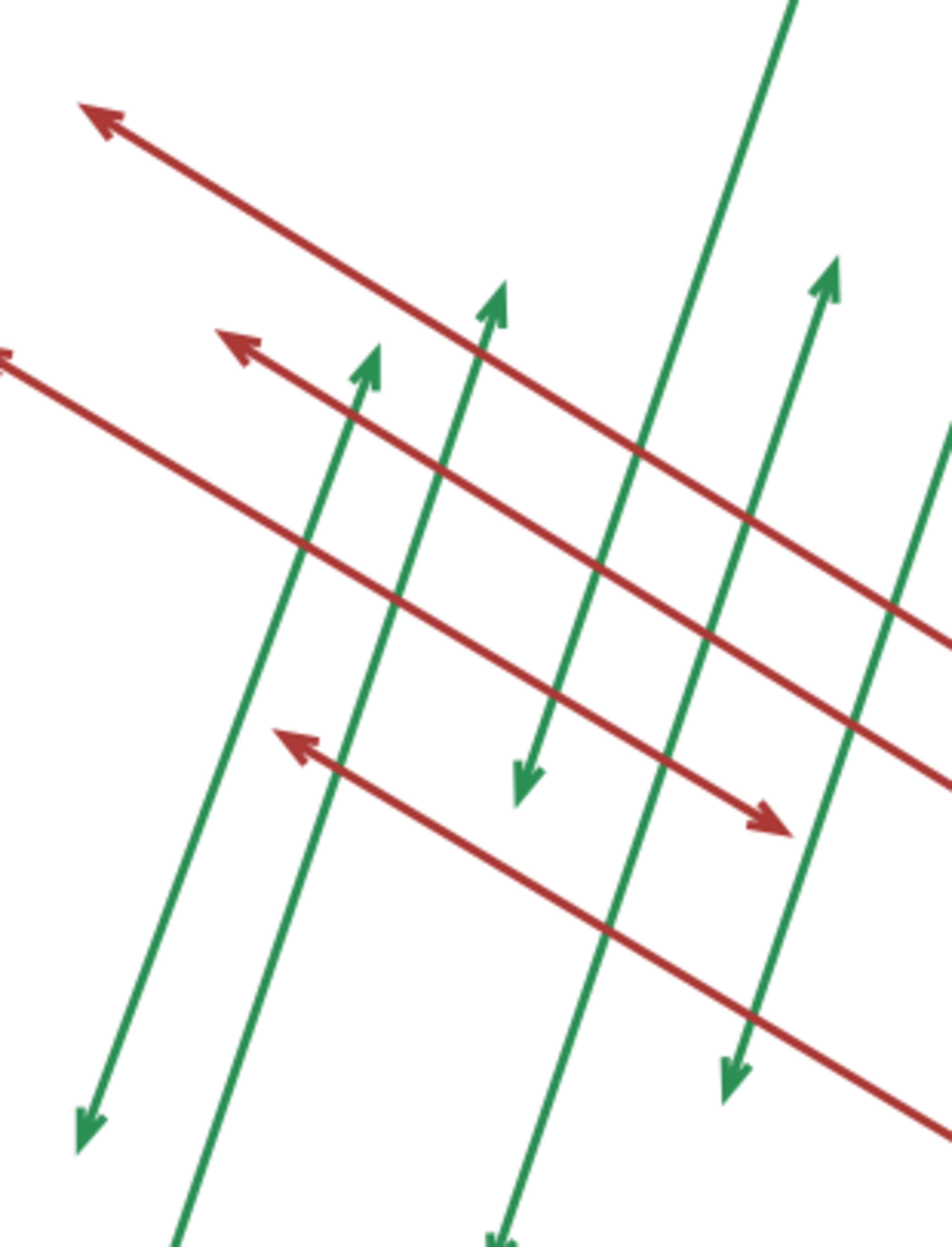 Each of the lines is extended infinitely in both direction