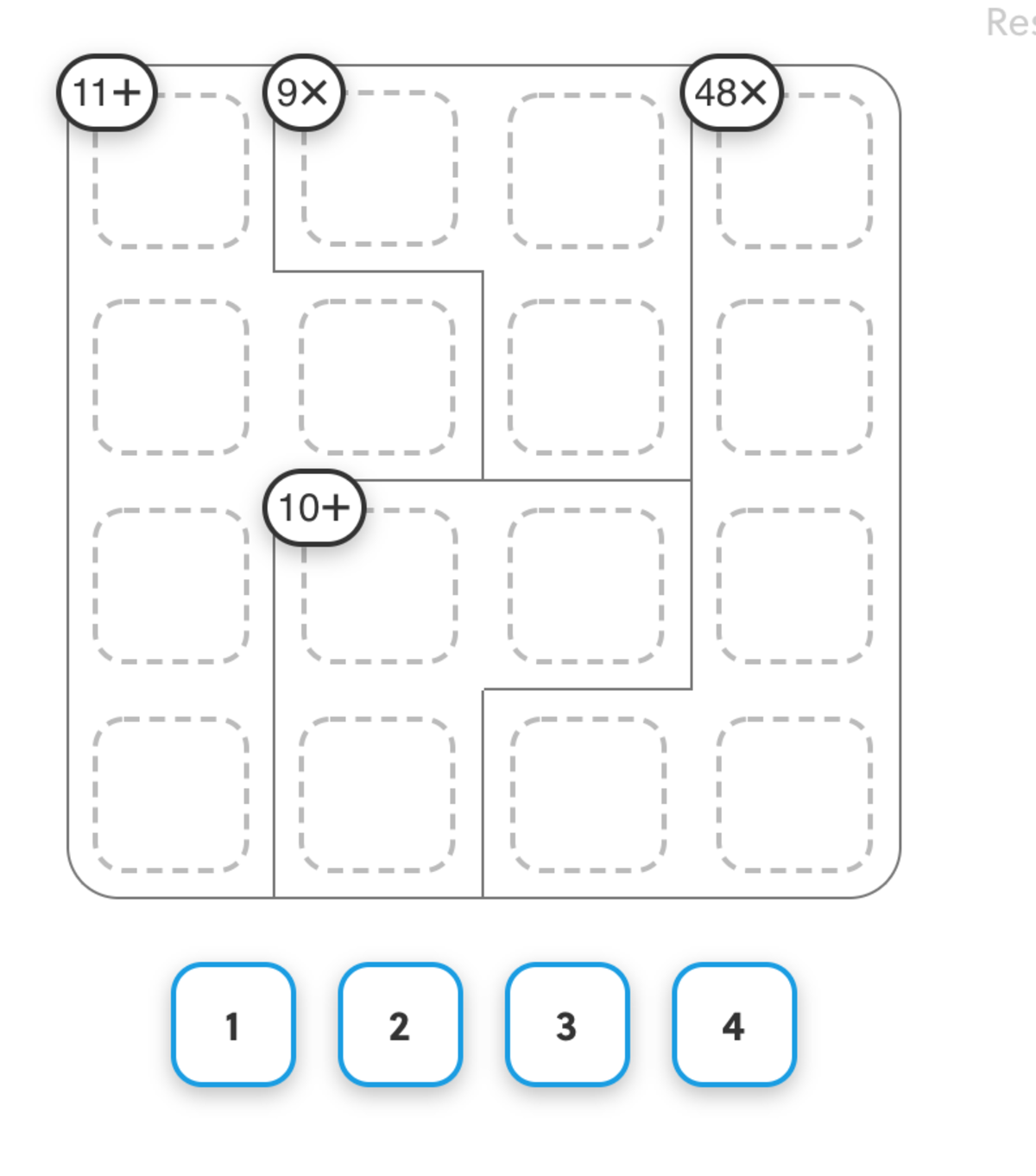 Calcdoku 9