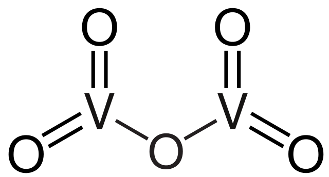 Image credit: [Wikimedia Commons](https://commons.wikimedia.org/wiki/File:Vanadium(V)oxide.svg)