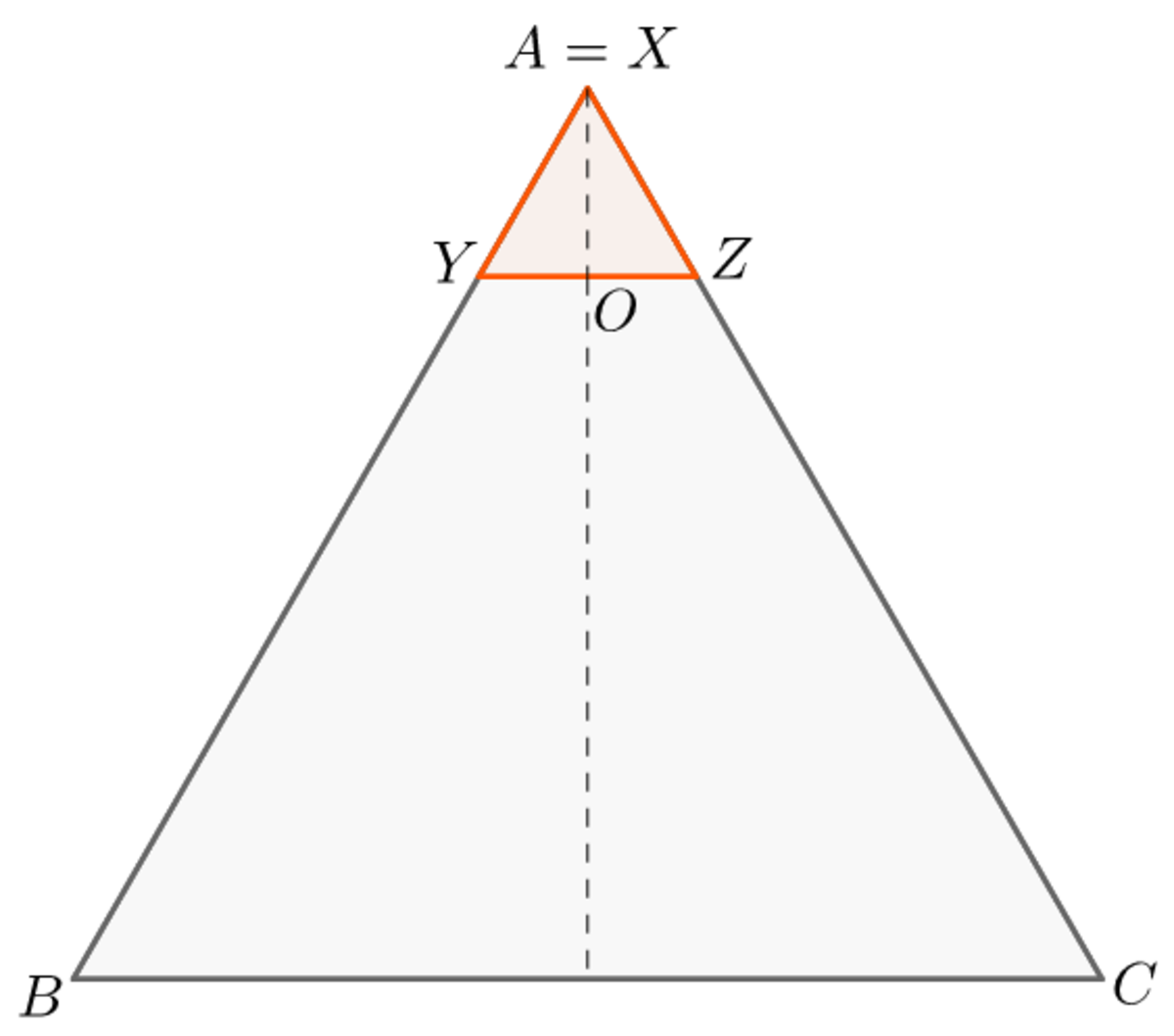 Where the side length of \(\Delta ABC\) is \(12\).