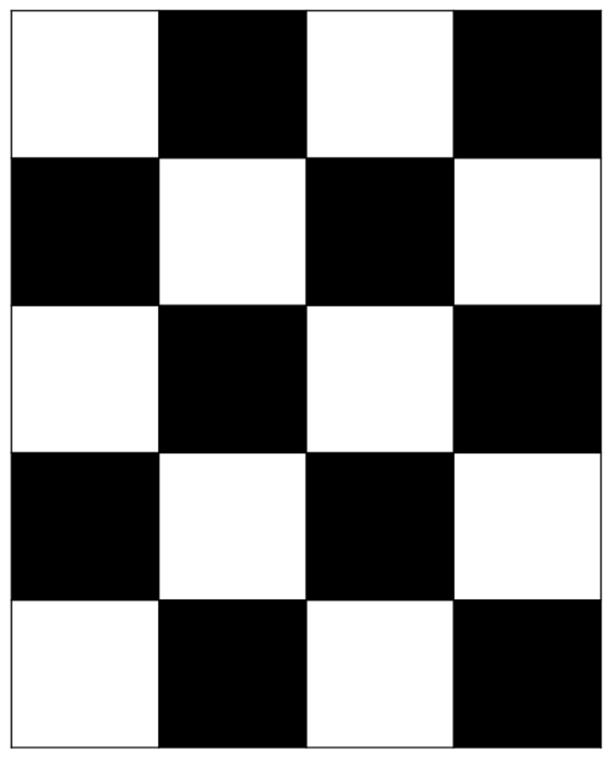 In an odd step we can go only to the black, and in an even, only to the white squares